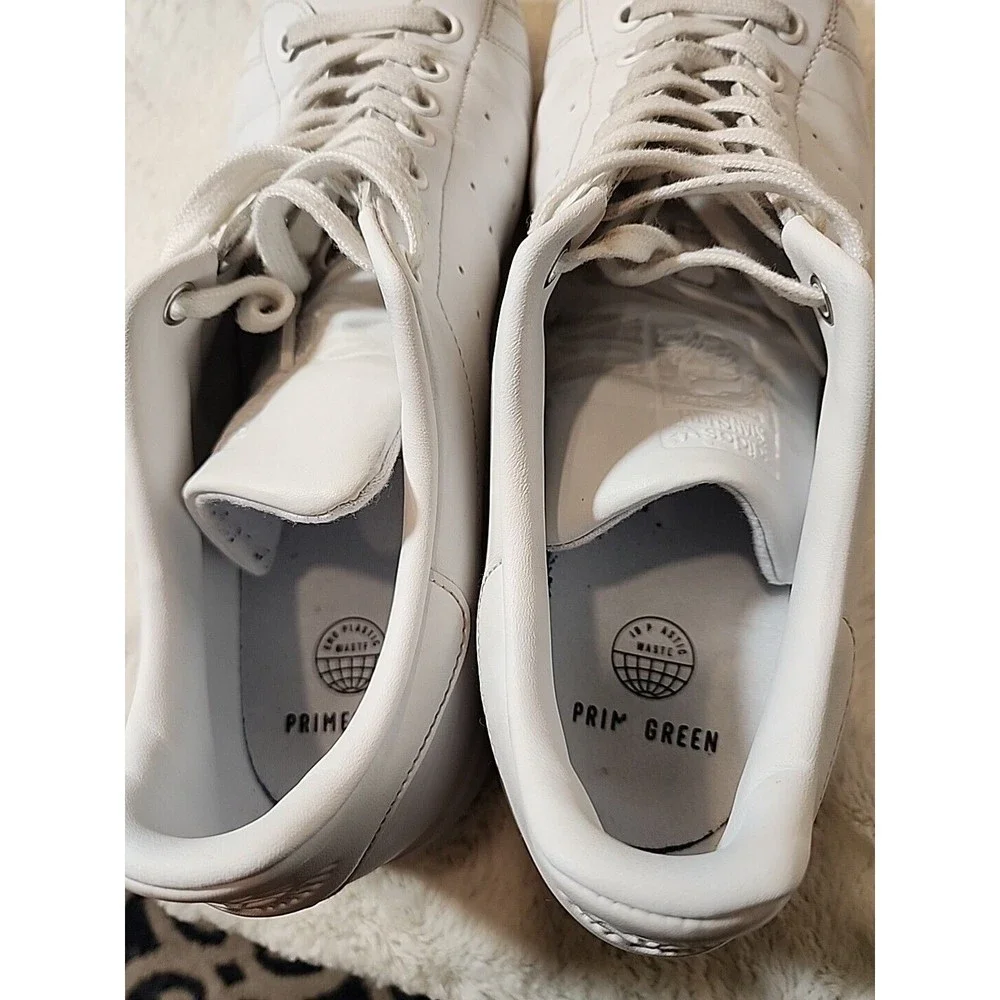 Adidas Originals Stan Smith Primegreen Cloud White Mens 12 Sneakers Shoes FX5550